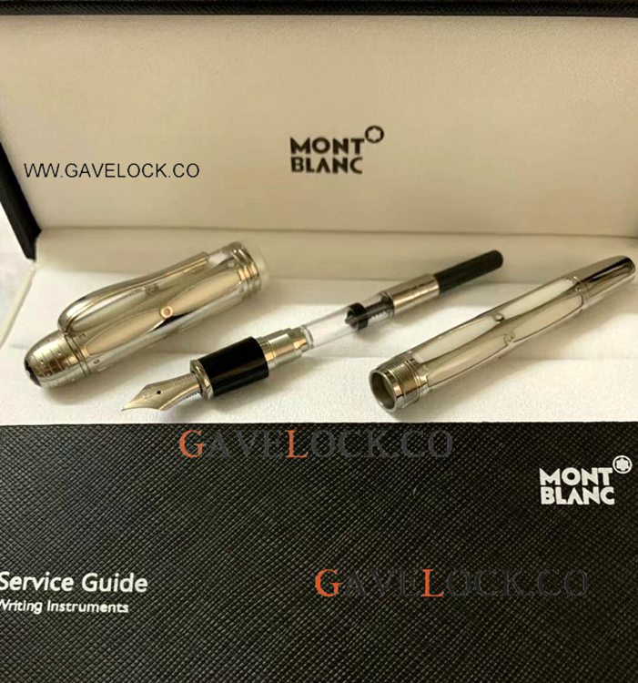 AAA Grade Copy Montblanc Pope Julius II White Fountain